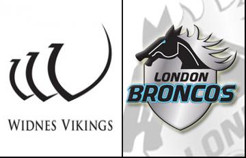 Ticket Information : London Broncos (A) - Widnes Vikings