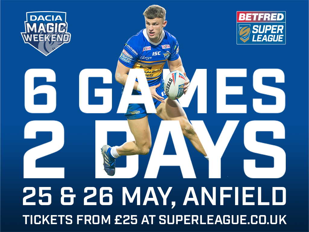 WIN Magic Weekend tickets! LoveRugbyLeague