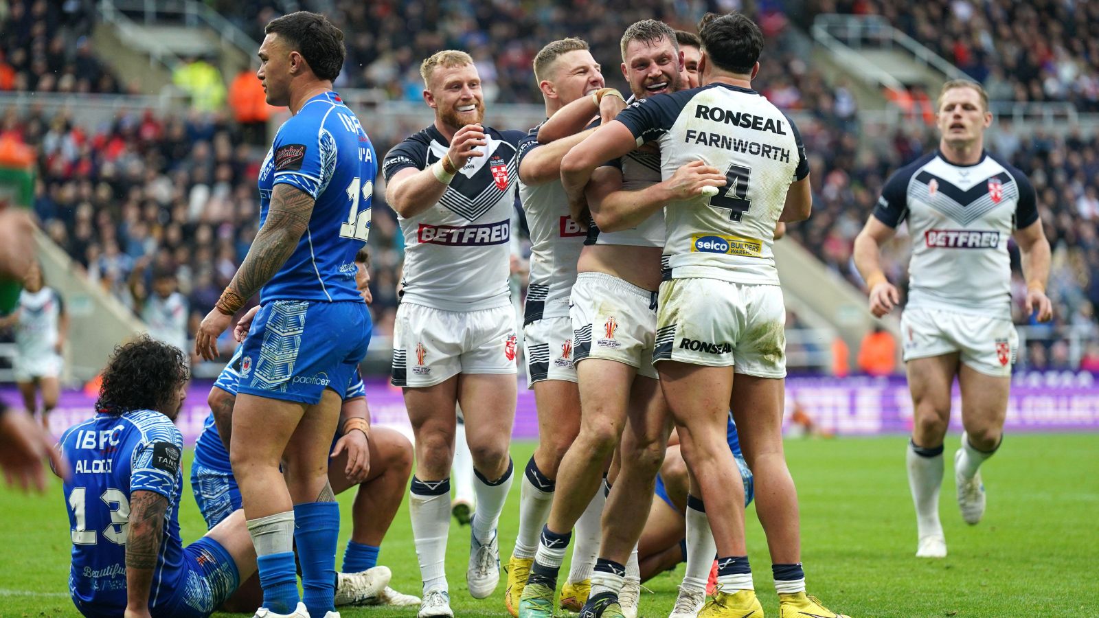 England, Samoa rugby league headtohead record ahead of first Test