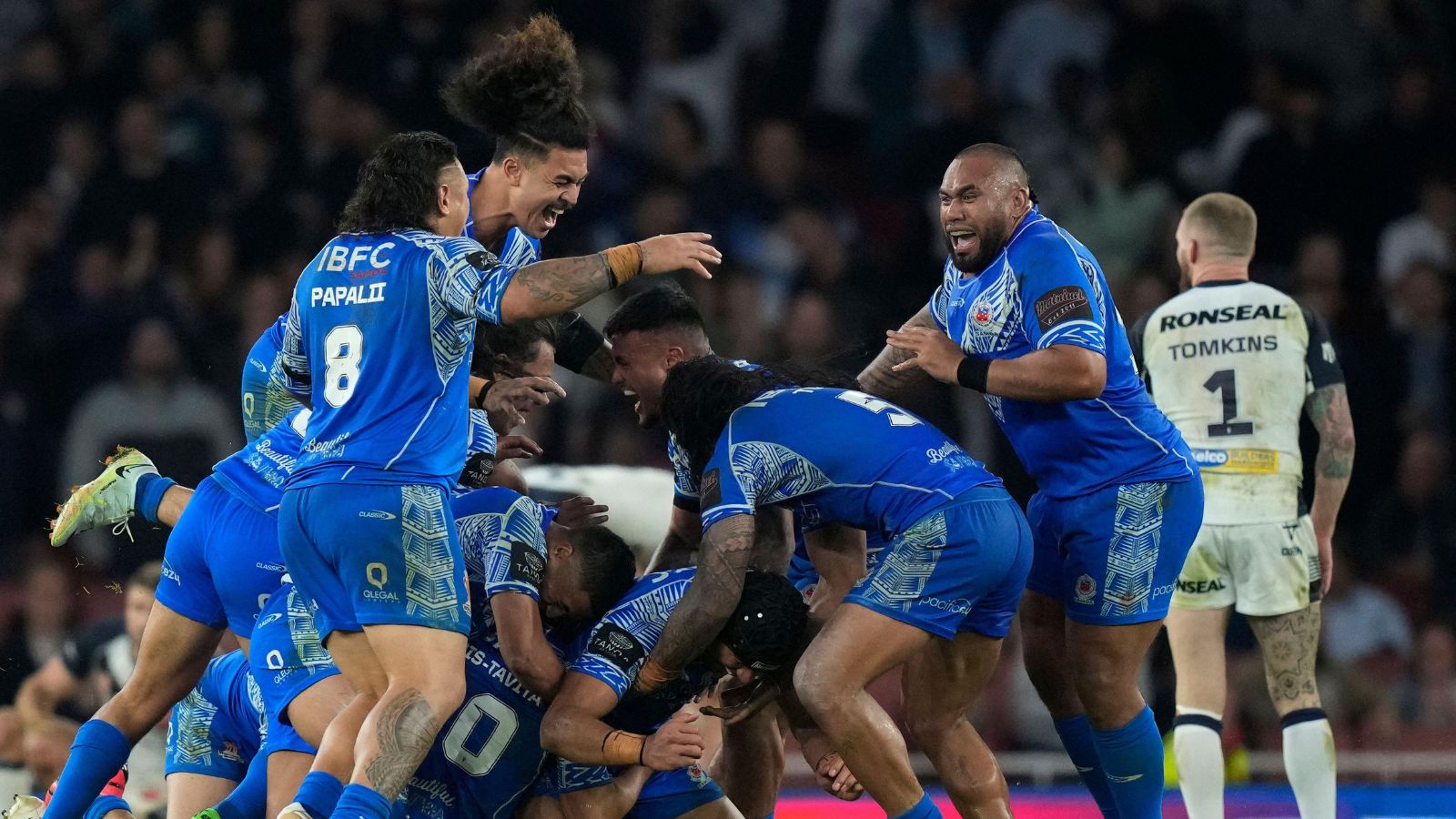 Samoa v England, 2021 Rugby League World Cup semi-final