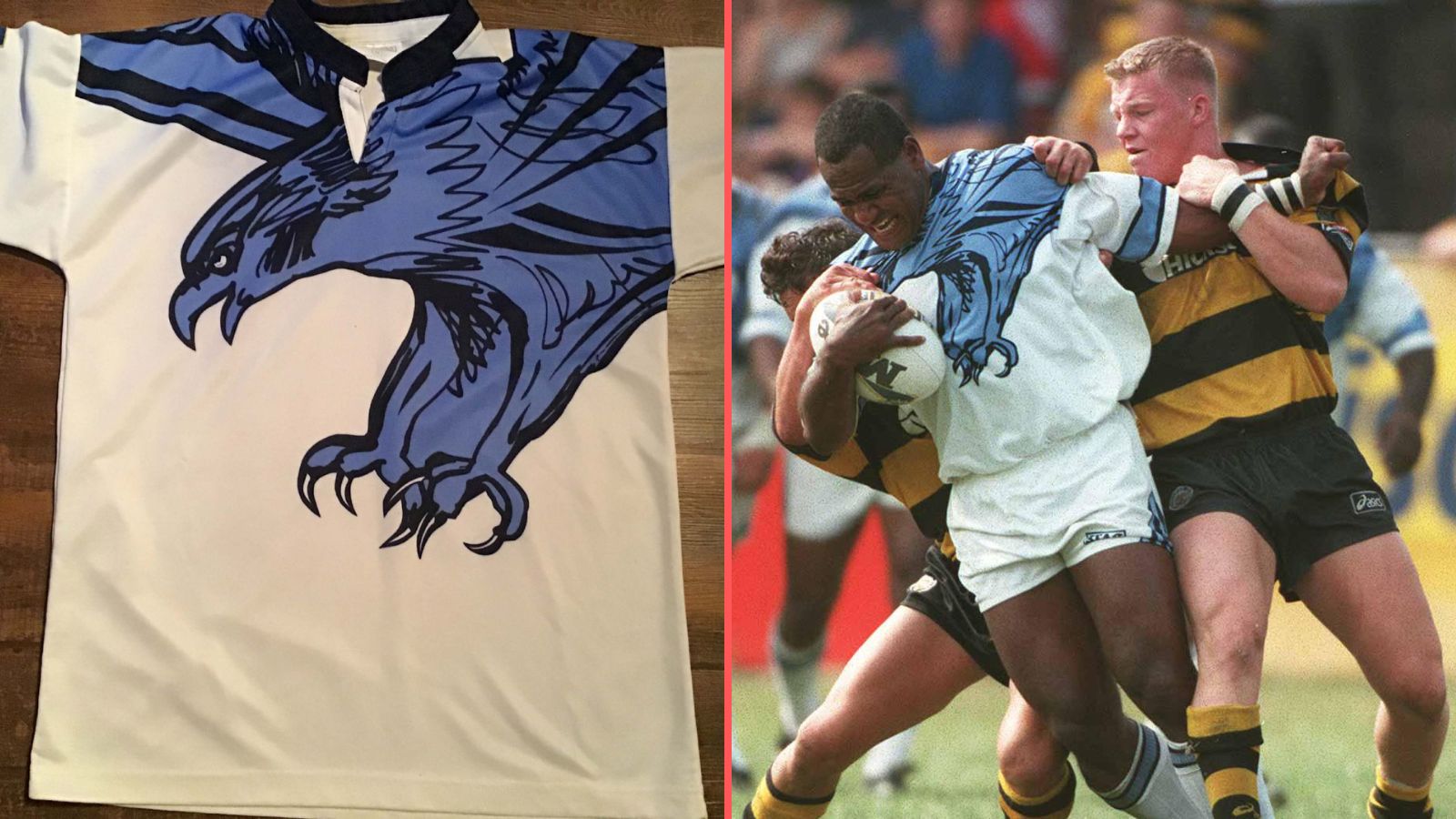 Sheffield Eagles' 1996 away kit