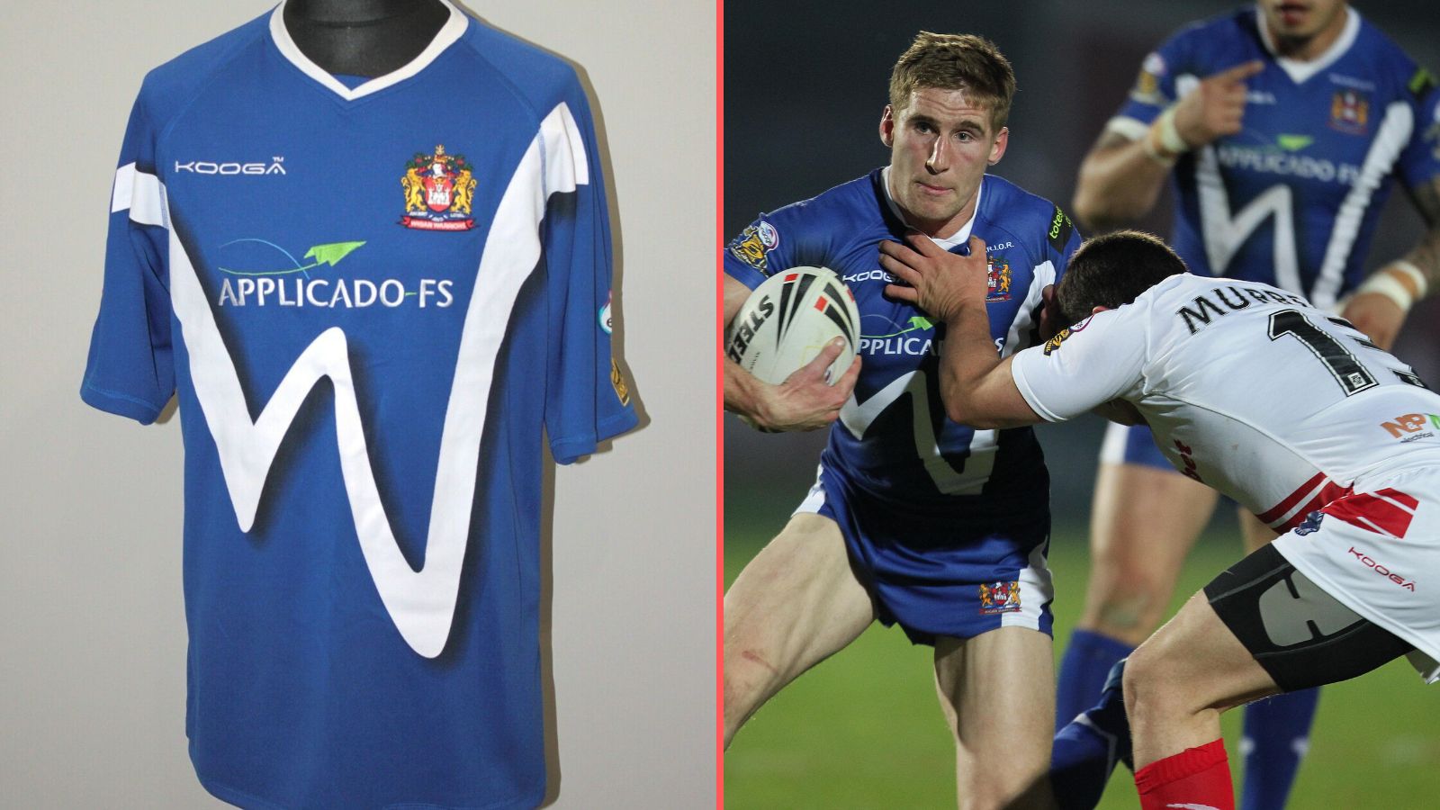 Wigan Warriors' 2011 away kit