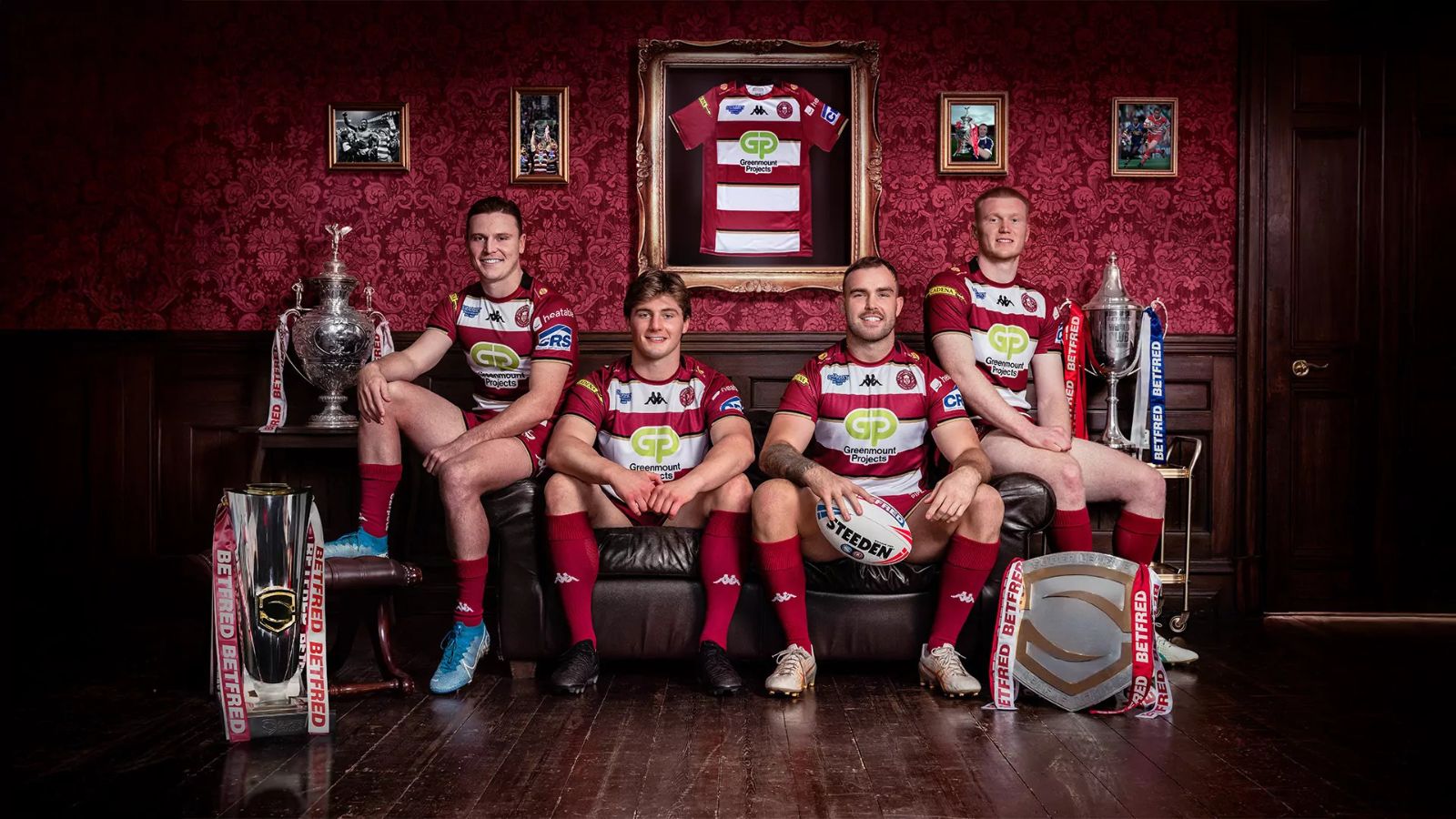 Wigan Warriors' 2025 home kit