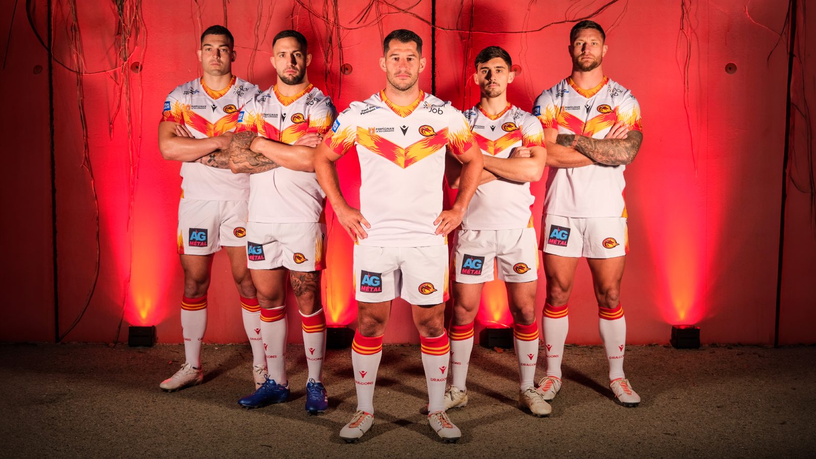 Catalans Dragons 2025 home kit