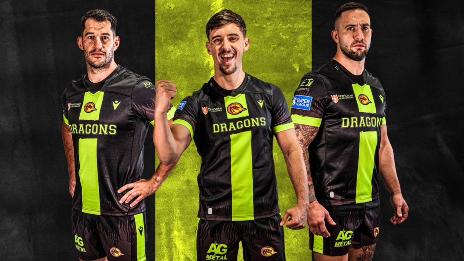 Catalans Dragons 2025 third kit