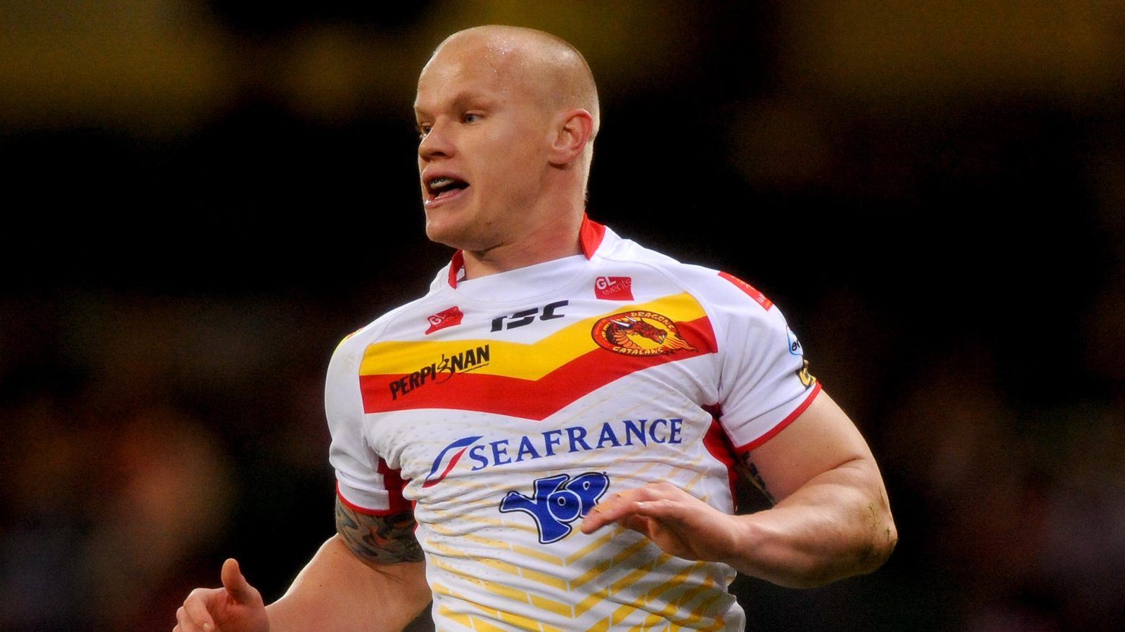 Damien Blanch Catalans Dragons Alamy