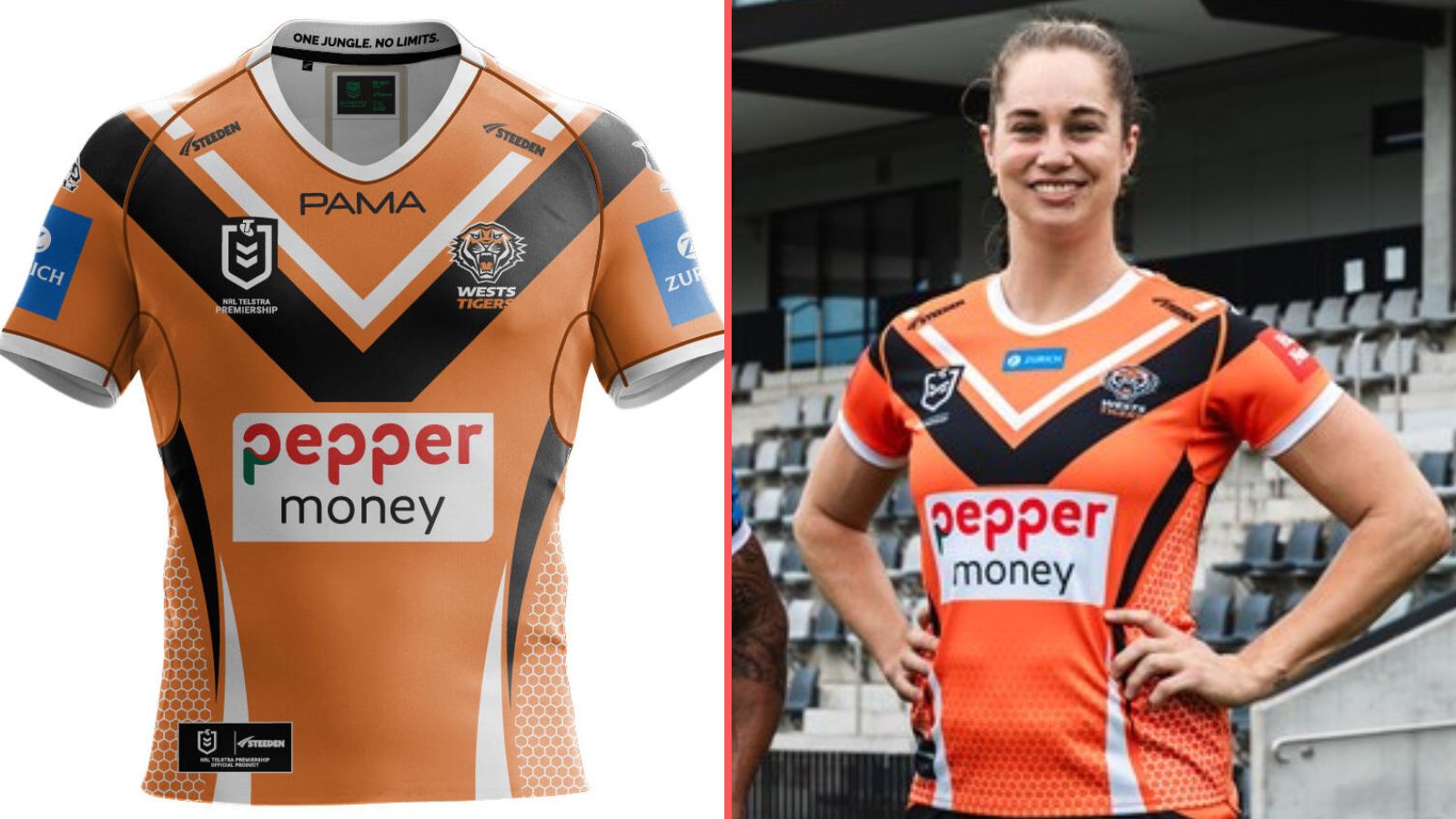 Wests Tigers' 2025 away kit