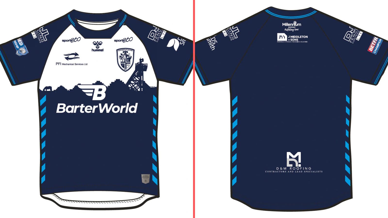 Featherstone Rovers' 2025 home kit