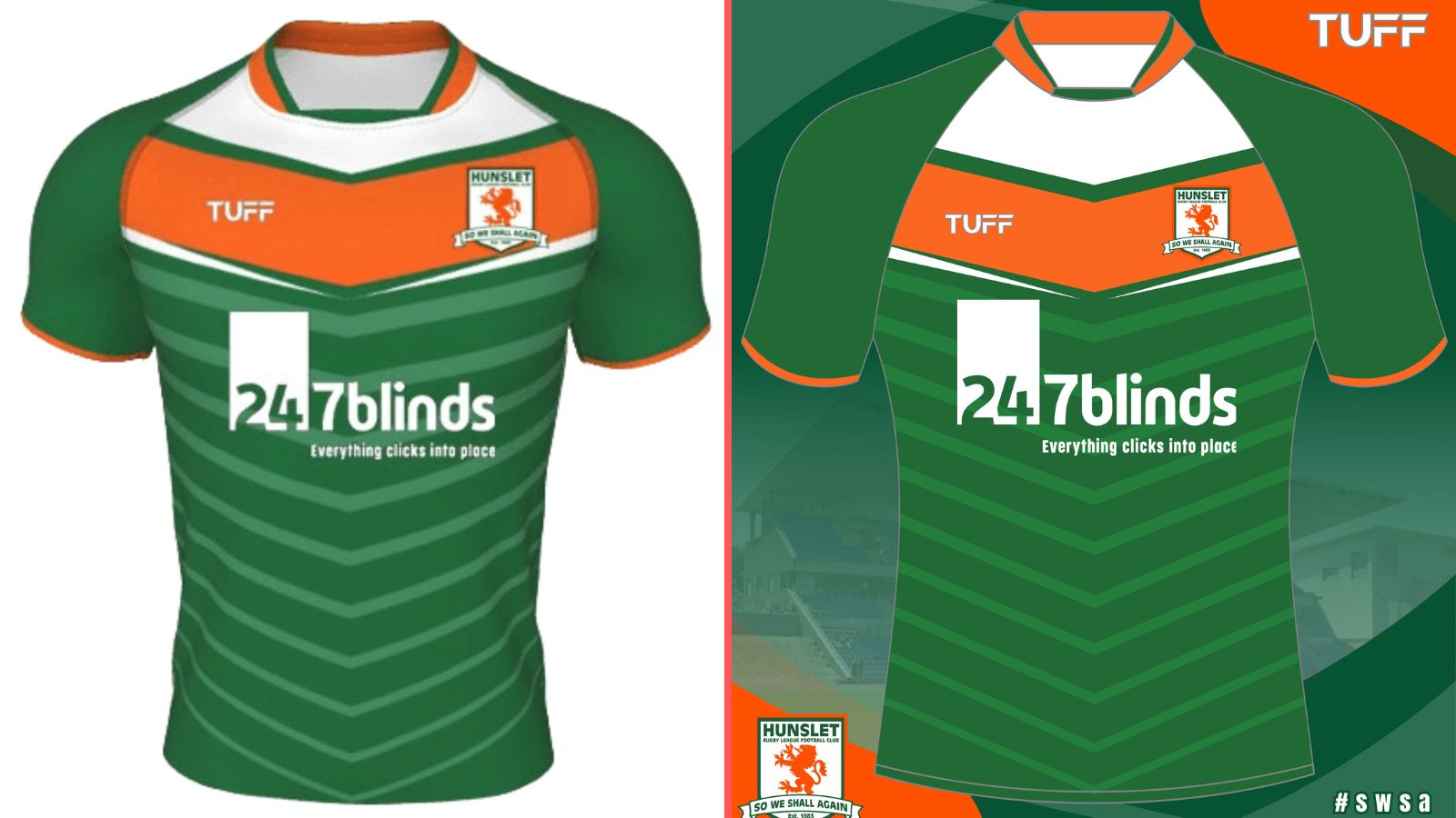 Hunslet's 2025 home kit