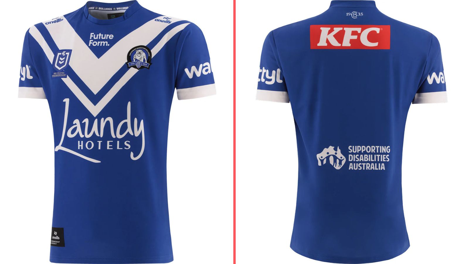 Canterbury Bulldogs' 2025 away kit