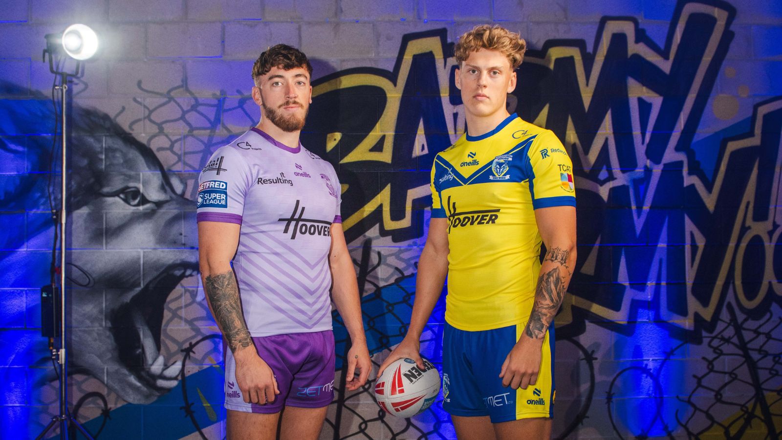 Warrington Wolves' 2025 kits