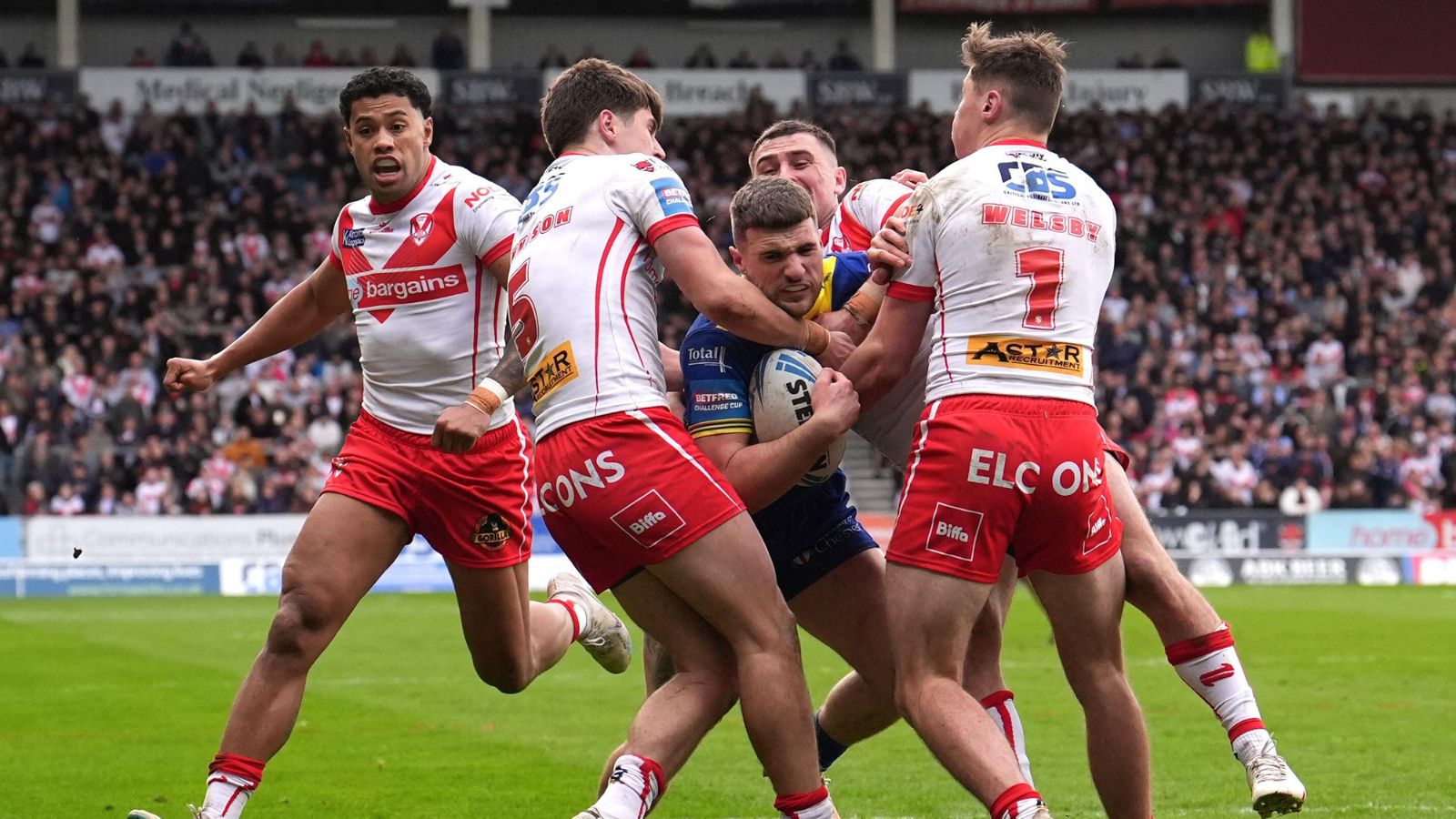 St Helens v Warrington Wolves