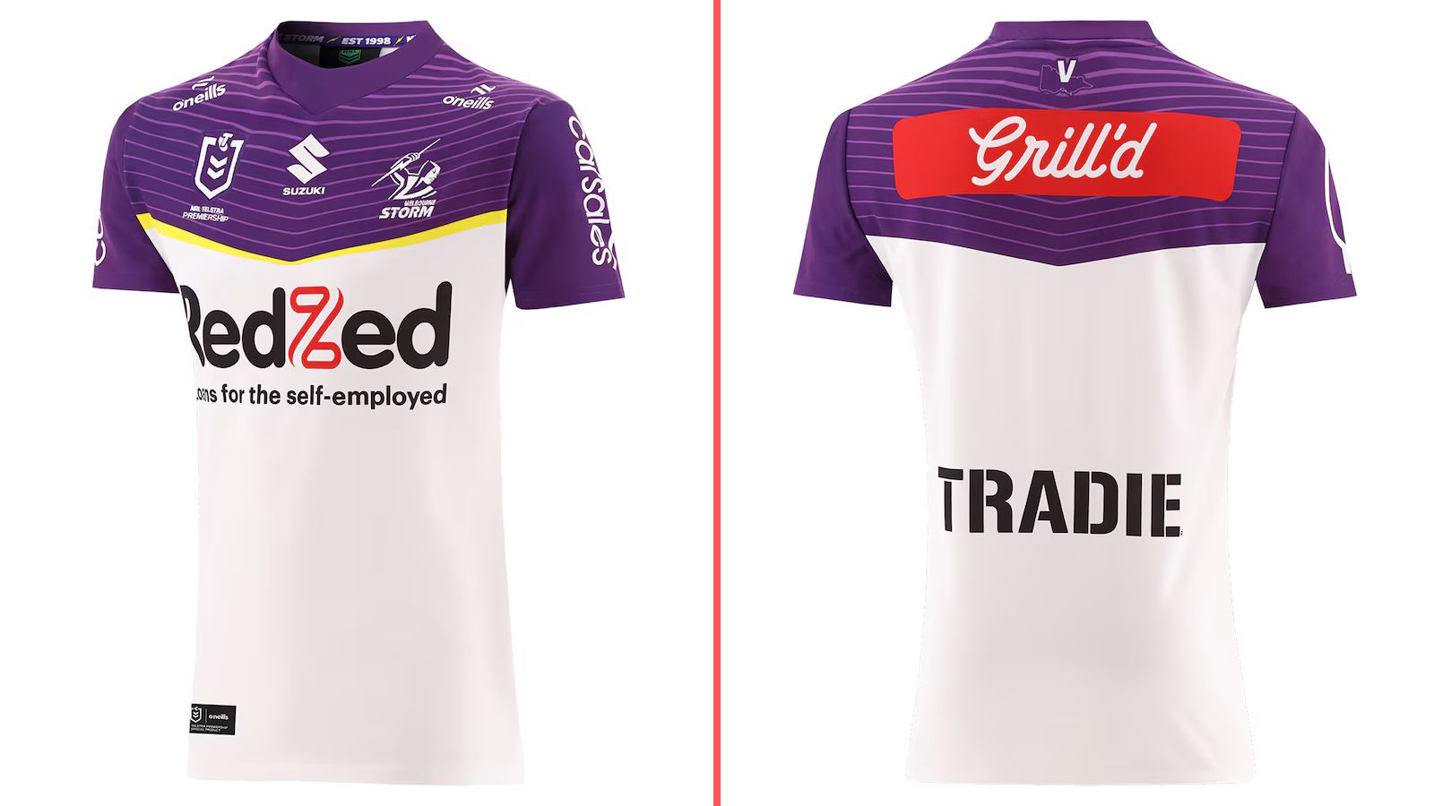 Melbourne Storm's 2025 away kit