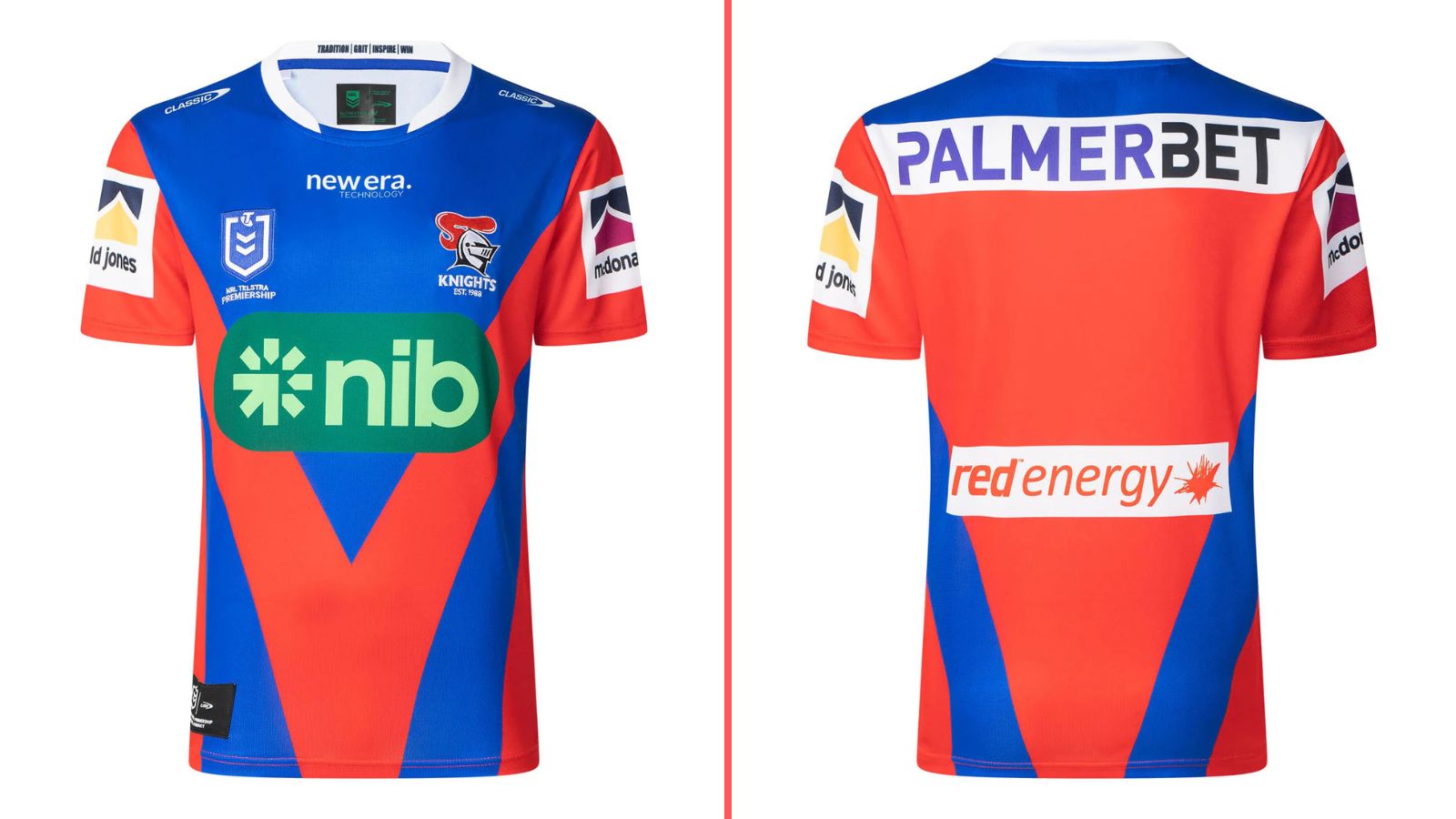 Newcastle Knights' 2025 home kit