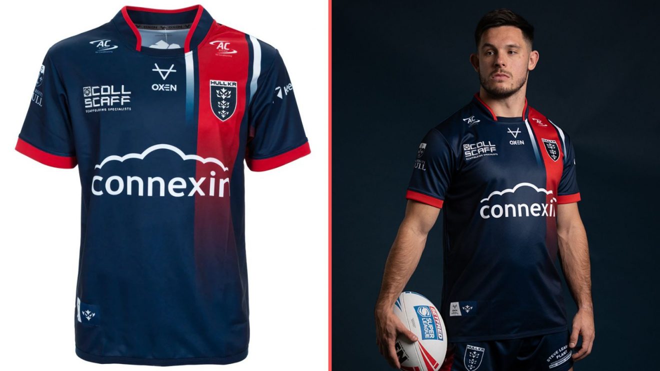 2025 Super League kits Salford Red Devils, Wakefield Trinity