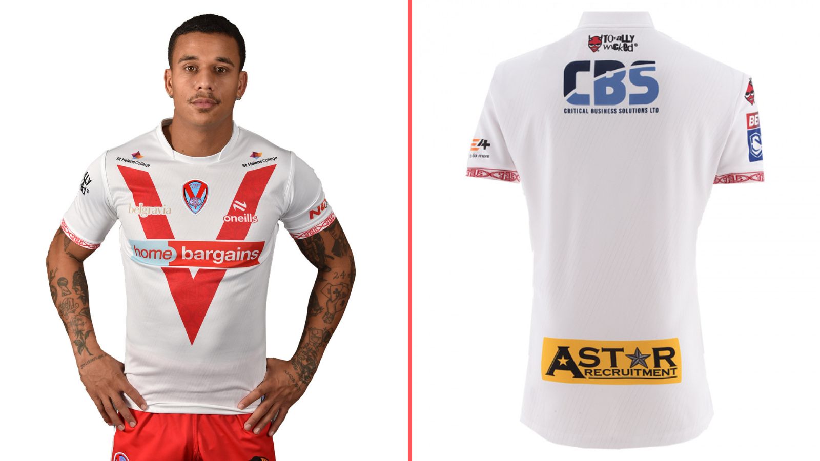 St Helens' 2025 home kit