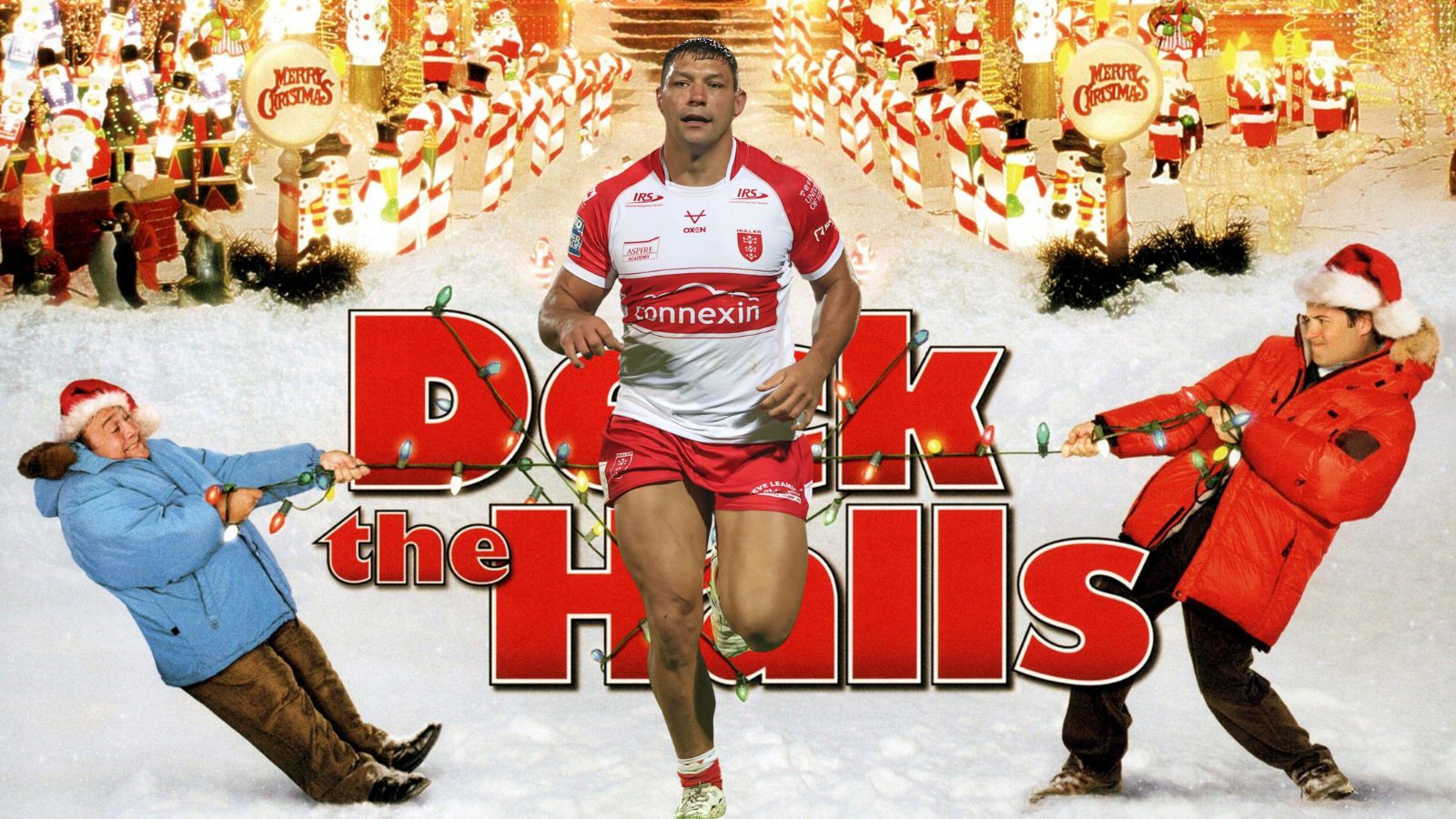 Ryan Hall in 'Deck The Halls' film promo image