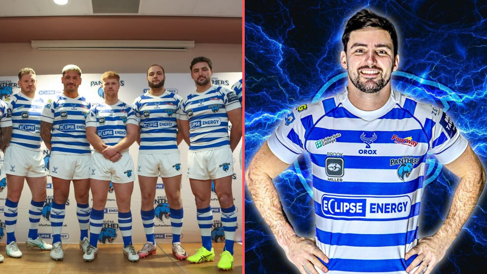 Halifax Panthers' 2025 home kit