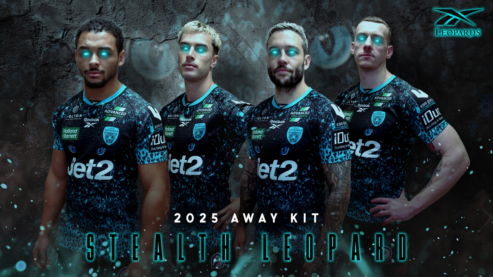 Leigh Leopards 2025 away kit